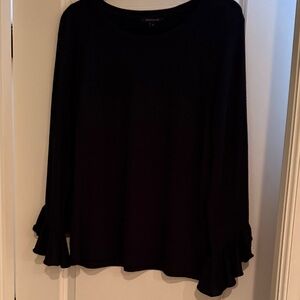 Banana Republic Black Long Sleeve Top